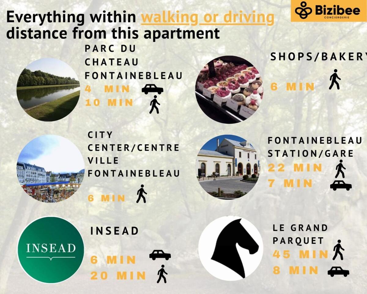 Le Saphir Easy Parking Comfort Apartment Fontainebleau Ngoại thất bức ảnh